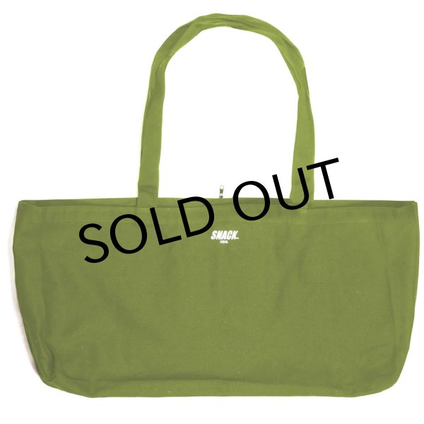画像1: SNACK SKATEBOARDS "XXXL SKATEBOARD TOTE BAG"- OLIVE (1)