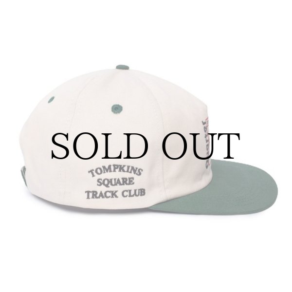 画像2: QUARTERSNACKS "PARTY CAP" - CREAM / GREEN (2)