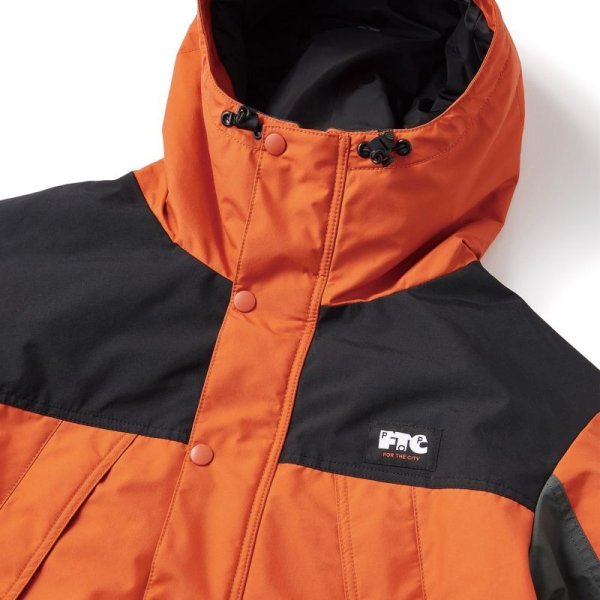 画像4: FTC "FTC & Pop Trading Company - WATERPROOF 3L MOUNTAIN JACKET" - BLACK (4)