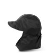 画像2: POLAR SKATE CO. "LUKE FLAP CAP | RIPSTOP" - BLACK (2)