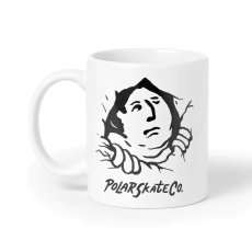 画像1: POLAR SKATE CO. "COMING OUT MUG" - WHITE (1)