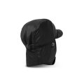 画像3: POLAR SKATE CO. "LUKE FLAP CAP | RIPSTOP" - BLACK (3)