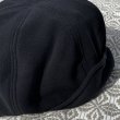 画像2: NOROLL "FLEECE CASQUETTE" -  BALCK (2)