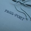 画像2: PASS~PORT. "Official Contrast Organic Hoodie" - Baltic Blue (2)