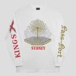 画像1: PASS~PORT. "Kings X Long-sleeve Tee" - WHITE (1)