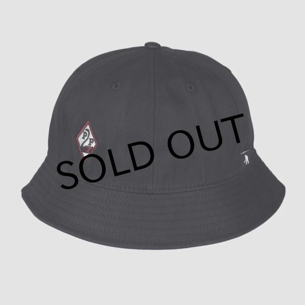 画像1: PASS~PORT. "Swanny Herringbone Bucket Hat" - BLACK (1)