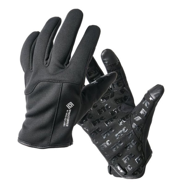 画像1: FTC "FTC x ASHRAM BIKE GLOVE" - BLACK (1)
