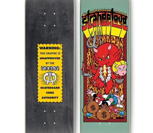画像2: STRANGE LOVE "L'il Kali DECK" - 8.375inch (2)