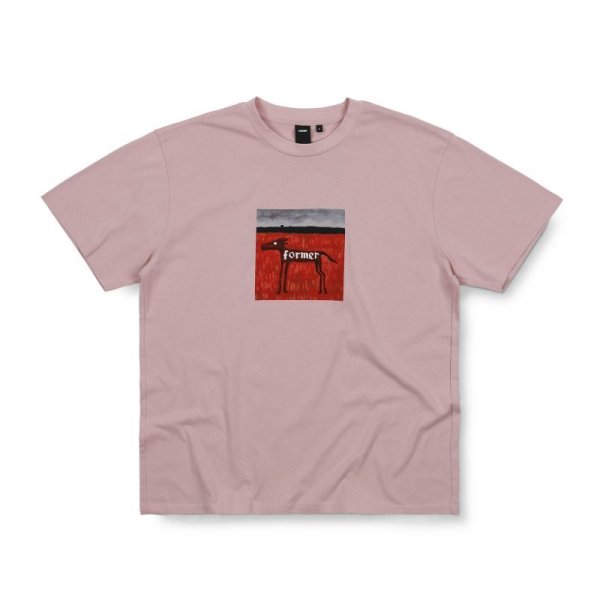 画像1: FORMER MERCHANDISE "CHUN'S DOG TEE / Shaun Manners Collection" - BLUSH (1)