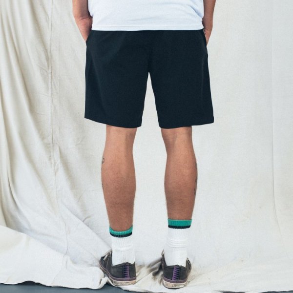 画像4: FORMER MERCHANDISE "SWANS TRIBAL SWIM TRUNK / Shaun Manners Collection" - BLACK (4)