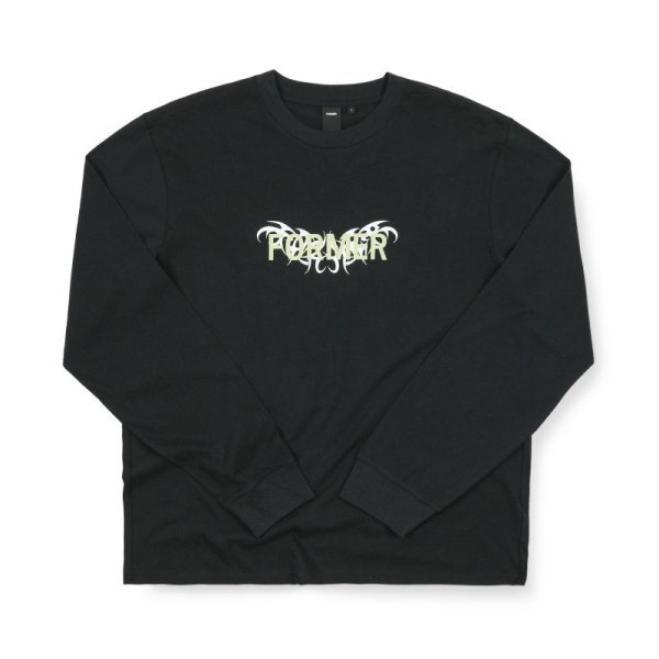 画像1: FORMER MERCHANDISE "TRIBAL LEGACY LS TEE / Shaun Manners Collection" - BLACK (1)