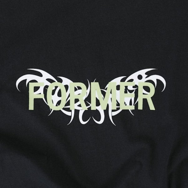 画像2: FORMER MERCHANDISE "TRIBAL LEGACY LS TEE / Shaun Manners Collection" - BLACK (2)