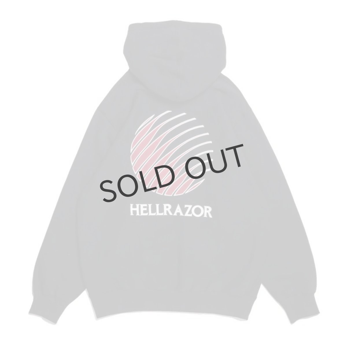 画像1: 【SALE】HELLRAZOR "LOGO EMB PATCH HOODIE" - BLACK (1)