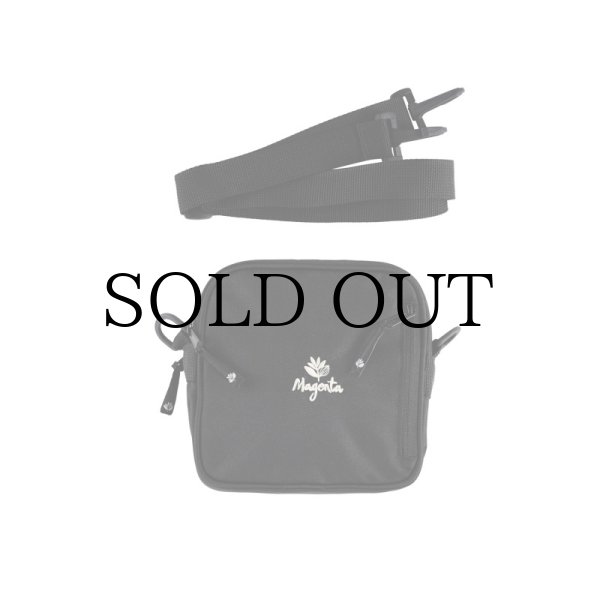 画像2: MAGENTA SKATEBOARDS "SQUARE POUCH BAG" - BLACK (2)