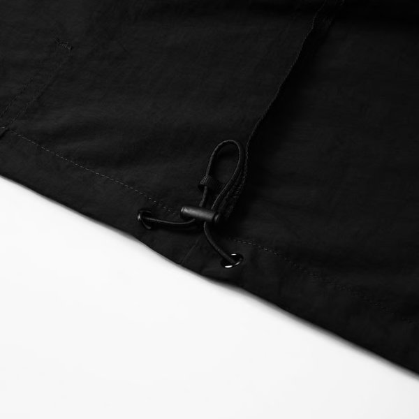 画像5: STRUSH WHEELS "Signature EMB Anorak Jacket" - BLACK (5)