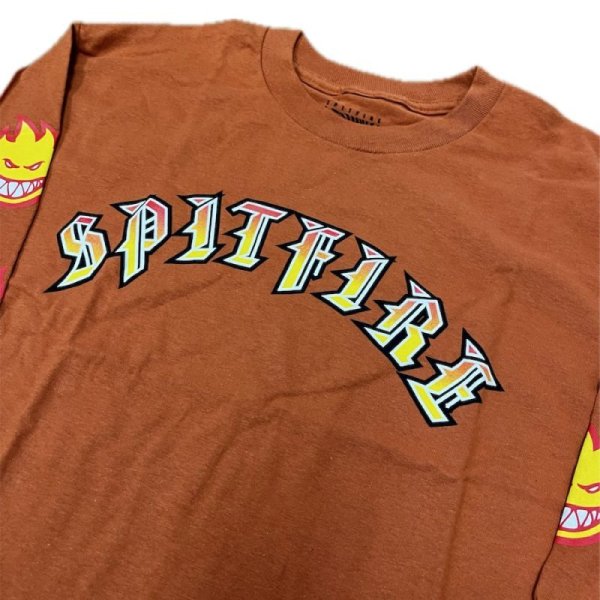 画像2: SPITFIRE WHEELS "OLD E BIGHEAD L/S TEE" - PRM (2)