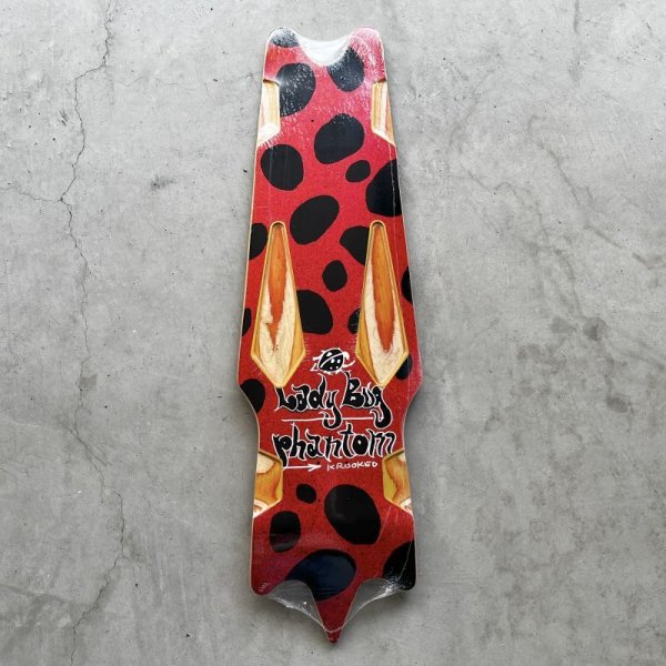 画像1: KROOKED SKATEBOADING "LADY BUG PHANTON" - 11.02inch (1)