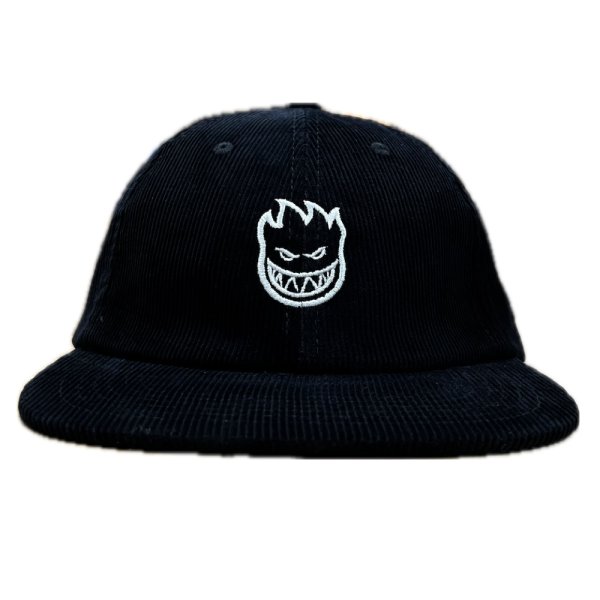 画像1: SPITFIRE WHEELS "LIL BIG HEAD CAP" - BLACK (1)