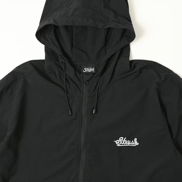 画像2: STRUSH WHEELS "Signature EMB Anorak Jacket" - BLACK (2)