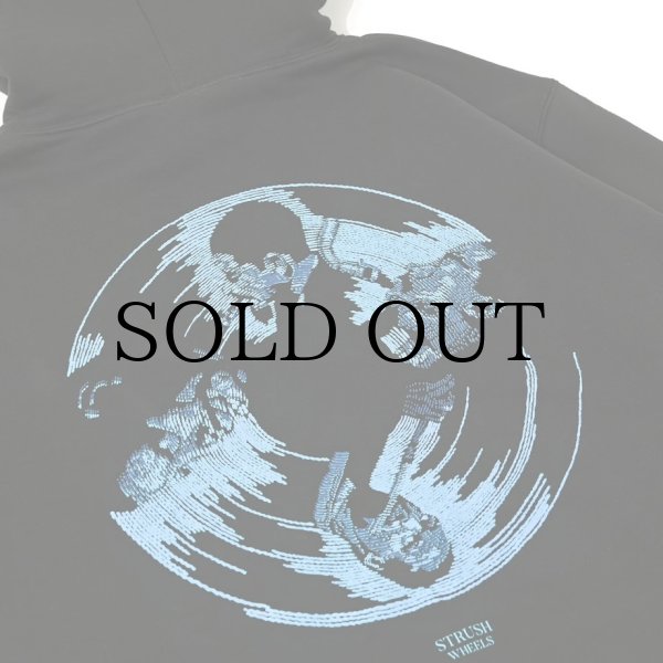 画像3: STRUSH WHEELS "Dolphy Hood Art by Guru Kato" - BLACK (3)