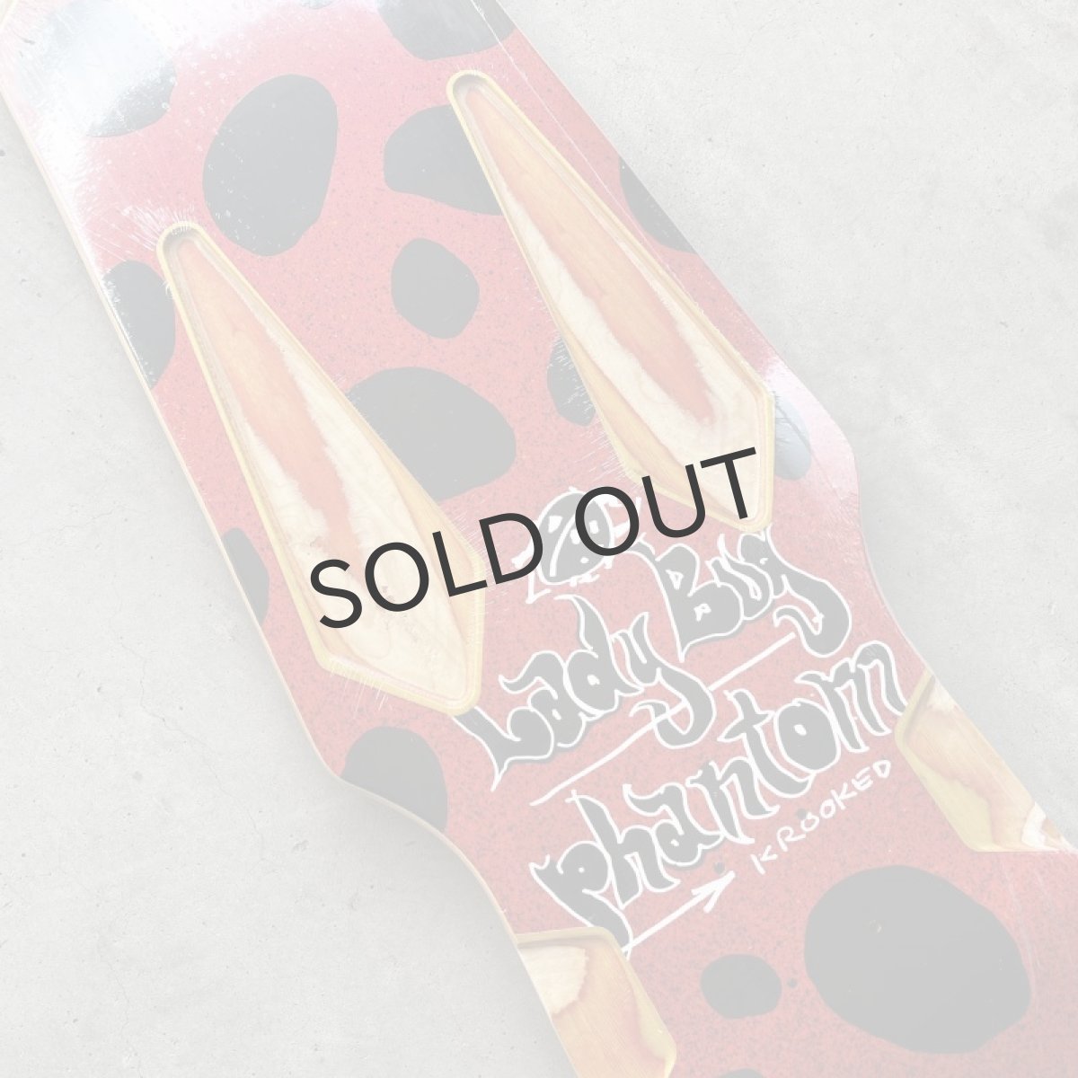 画像2: KROOKED SKATEBOADING "LADY BUG PHANTON" - 11.02inch (2)