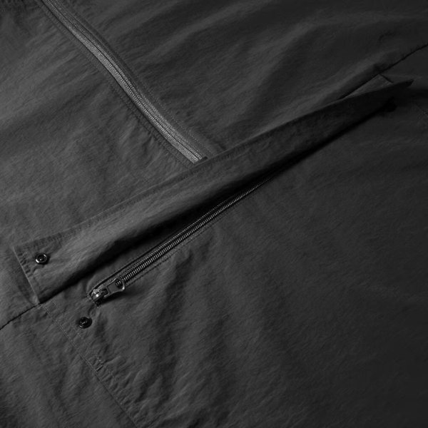 画像4: STRUSH WHEELS "Signature EMB Anorak Jacket" - BLACK (4)