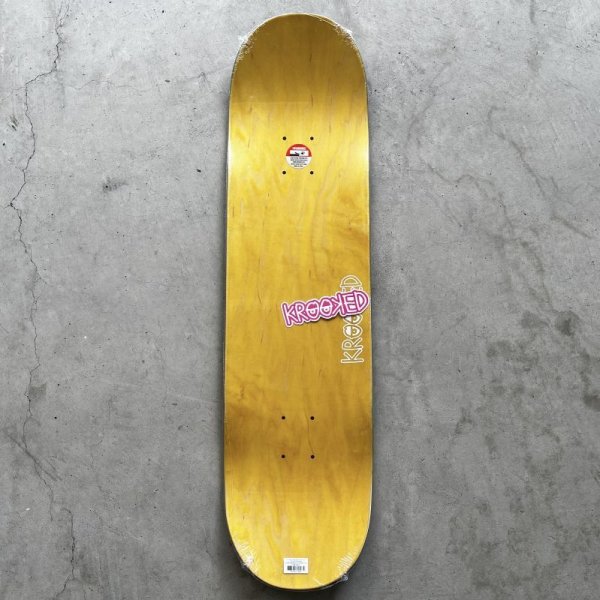 画像3: KROOKED SKATEBOADING "MANDERSON OVERHEAT DECK" - 8.38inch (3)