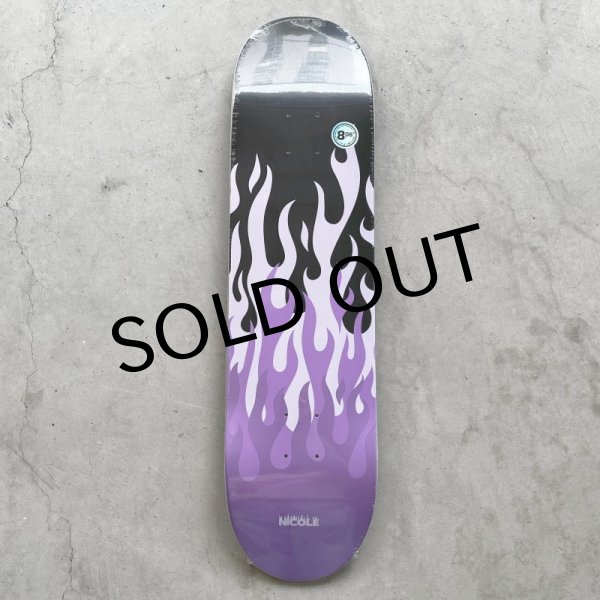 画像1: REAL SKATEBOARDS "NICOLE KITTED DECK " - 8.06inch (1)
