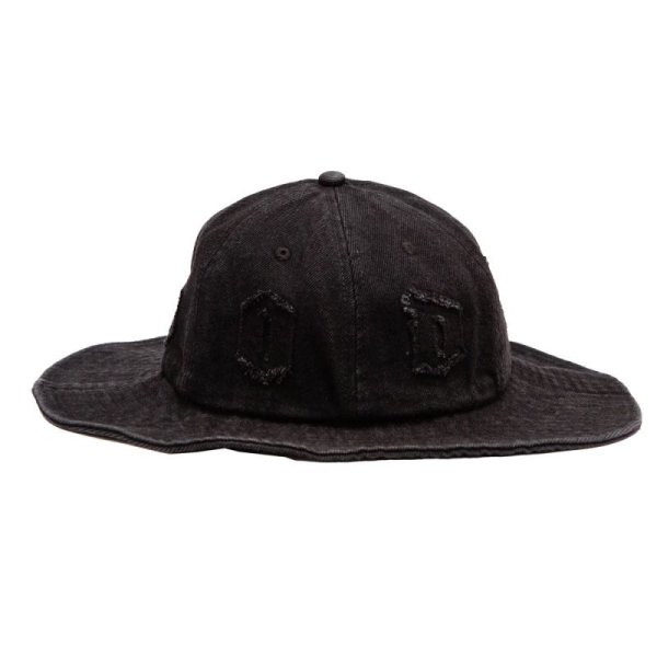 画像2: HODDLE "HODDLE DENIM BUCKET HAT" - BLACK DENIM (2)