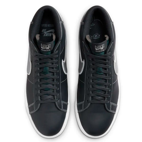 画像6: NIKE SB " ZOOM BLAZER MID QS Mason Silva" - dark obsidian/metallic silver (6)