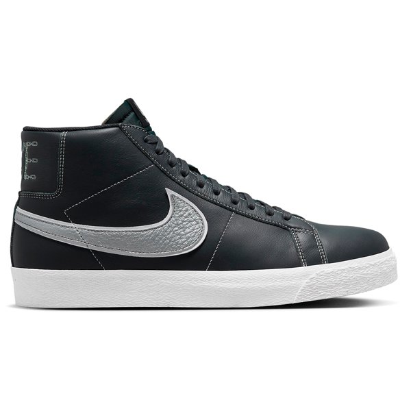 画像3: NIKE SB " ZOOM BLAZER MID QS Mason Silva" - dark obsidian/metallic silver (3)