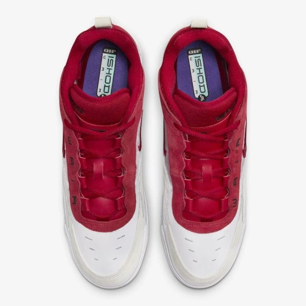 画像7: NIKE SB "NIKE AIR MAX ISHOD" - White/Varsity Red-Summit White-Varsity Red-Black (7)