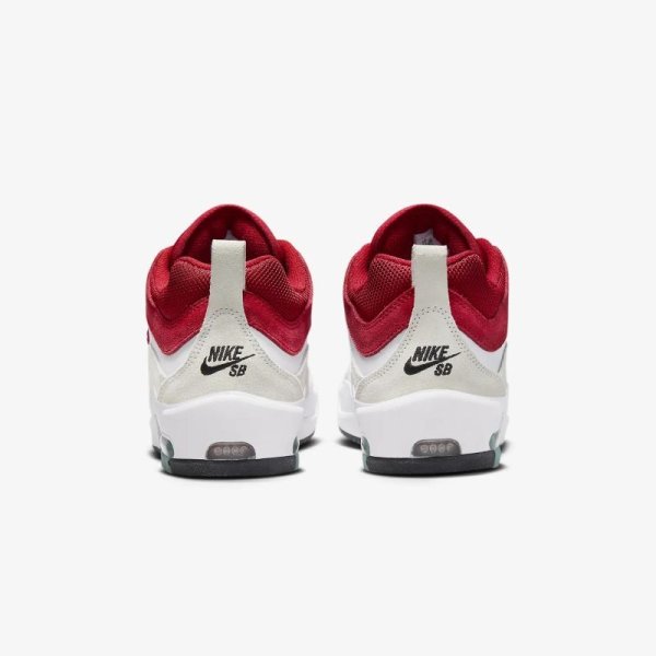 画像6: NIKE SB "NIKE AIR MAX ISHOD" - White/Varsity Red-Summit White-Varsity Red-Black (6)