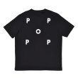 画像1: POP TRADING COMPANY "LOGO TEE" - BLACK (1)