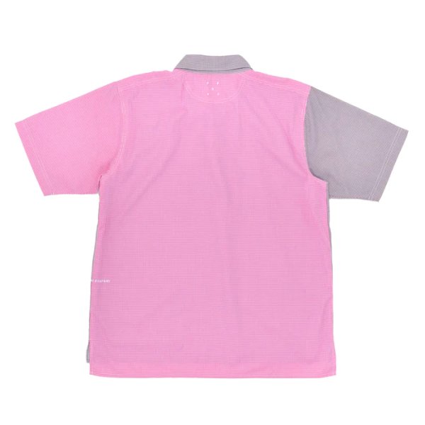 画像2: POP TRADING COMPANY "ITALO CHECKED SHIRT" - RASPBERRY (2)