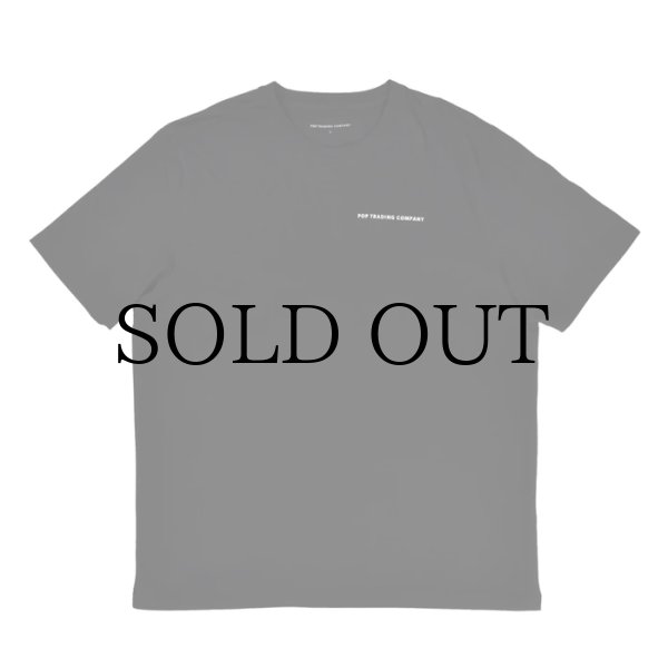 画像2: POP TRADING COMPANY "LOGO TEE" - BLACK (2)