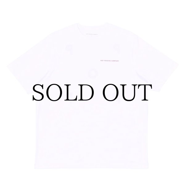 画像2: POP TRADING COMPANY "LOGO TEE" - RASPBERRY (2)