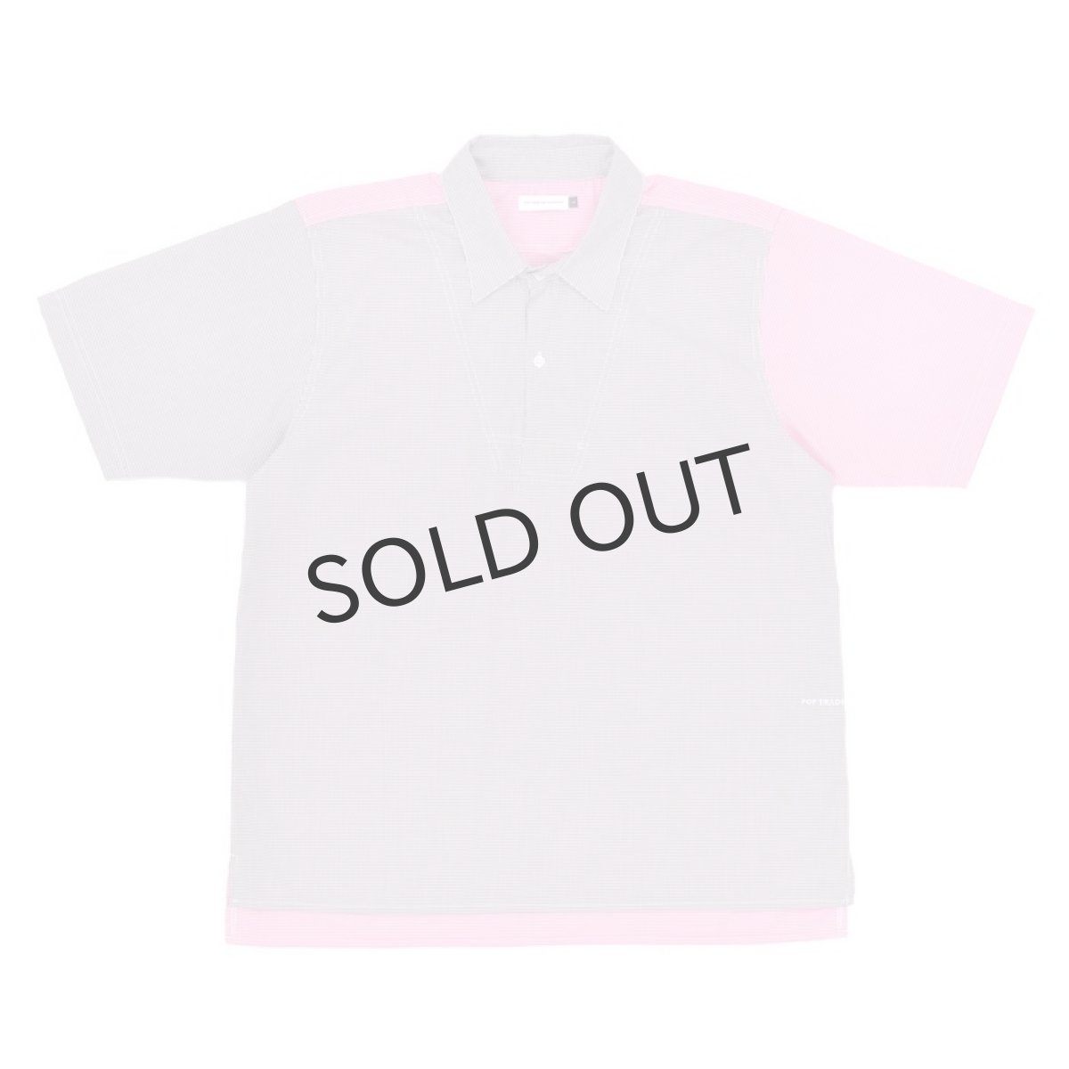 画像1: POP TRADING COMPANY "ITALO CHECKED SHIRT" - RASPBERRY (1)