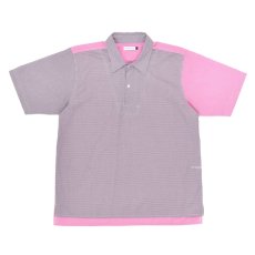画像1: POP TRADING COMPANY "ITALO CHECKED SHIRT" - RASPBERRY (1)