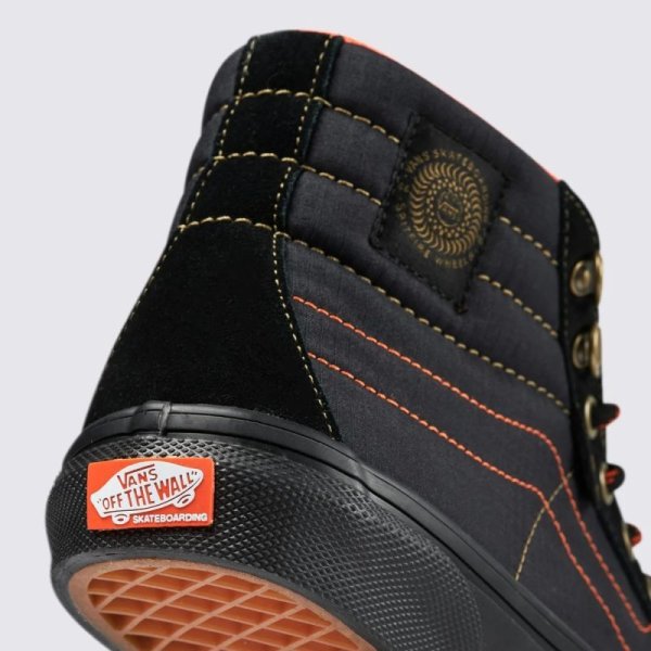画像7: VANS "VANS x SPITFIRE SK8-HI REISSUE" -  BLACK / FLAME ［USA企画］ (7)