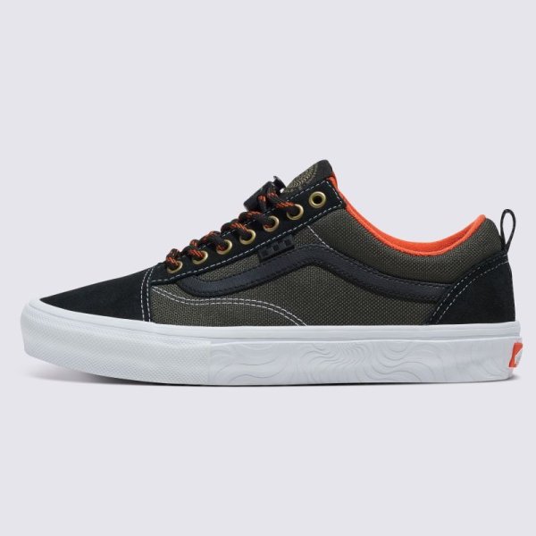 画像2: VANS "VANS x SPITFIRE OLD SKOOL" -  BLACK / FLAME ［USA企画］ (2)