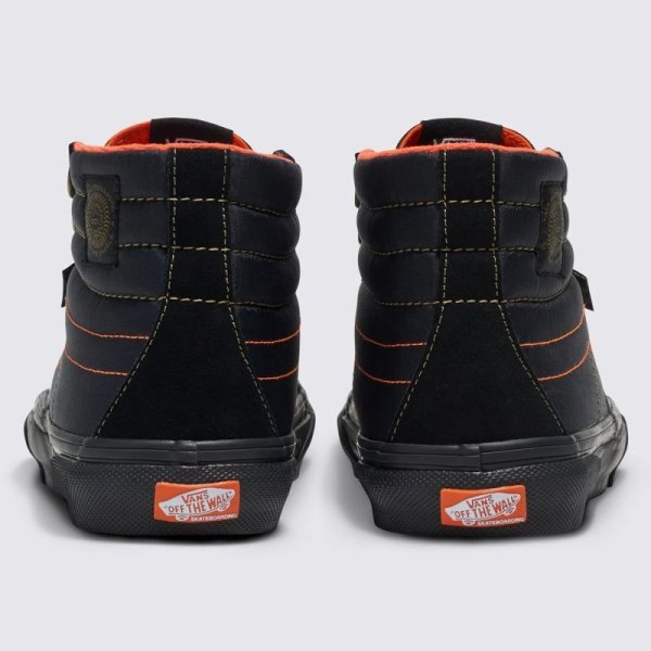 画像3: VANS "VANS x SPITFIRE SK8-HI REISSUE" -  BLACK / FLAME ［USA企画］ (3)