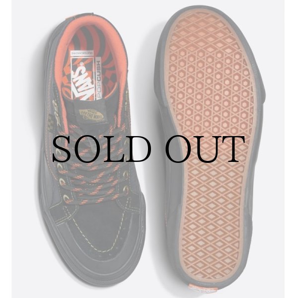 画像4: VANS "VANS x SPITFIRE SK8-HI REISSUE" -  BLACK / FLAME ［USA企画］ (4)