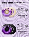 画像3: SPITFIRE WHEELS "NICOLE HAUSE KITTED PRO" - RADIAL 56mm/99A(BLACK) (3)