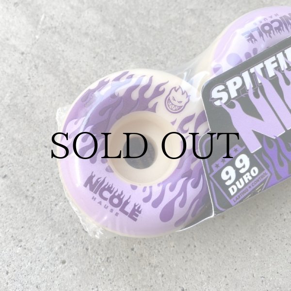 画像2: SPITFIRE WHEELS "NICOLE HAUSE KITTED PRO" - RADIAL 54mm/99A(NATURAL) (2)