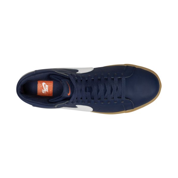 画像4: NIKE SB "NIKE SB ZOOM BLAZER MID" - NAVY/WHITE-NAVY-GUM (4)