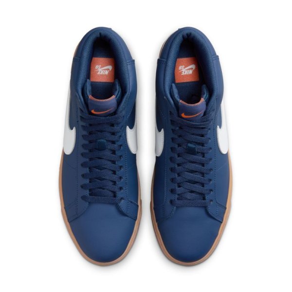 画像7: NIKE SB "NIKE SB ZOOM BLAZER MID" - NAVY/WHITE-NAVY-GUM (7)