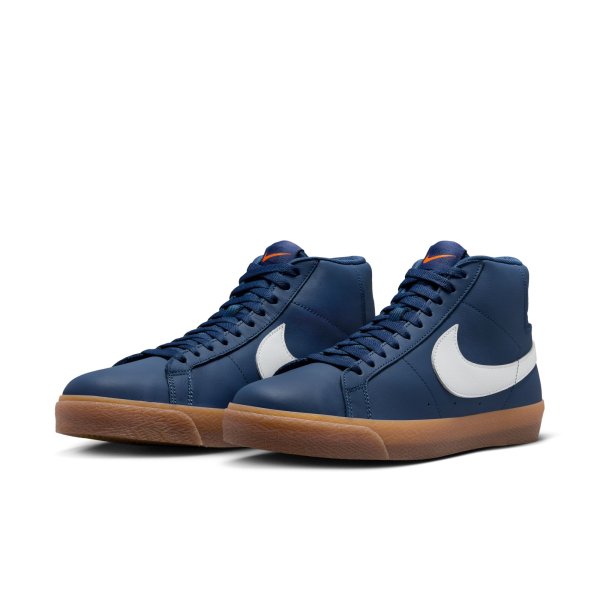 画像1: NIKE SB "NIKE SB ZOOM BLAZER MID" - NAVY/WHITE-NAVY-GUM (1)