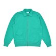 画像1: POP TRADING COMPANY "Full Zip Sweat" - Peacock Green (1)