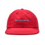 画像1: POP TRADING COMPANY "Flexfoam Sixpanel Hat" - Rio Red/Peacock Green (1)